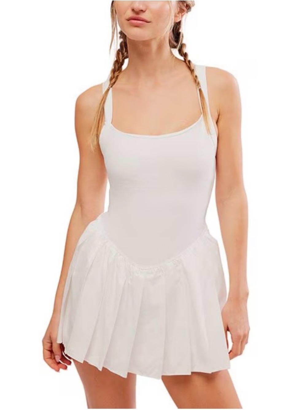 FP Movement Swing of Things Dress Skortsie Built-in Shorts Active Dress